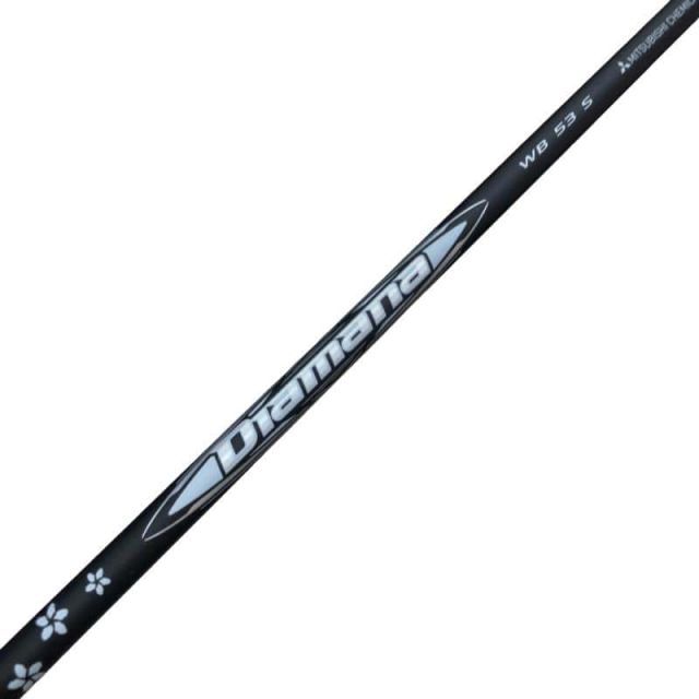 【中古】 コブラスリーブ付き(DARKSPEED系) 三菱ケミカル(レイヨン)ドライバー用 シャフト Diamana WB 53 (フレックスS)Bランク ゴルフクラブ