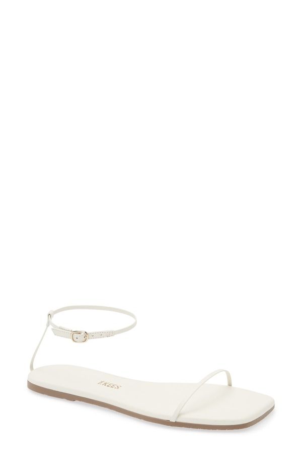 ティキーズ レディース シューズ サンダル アンクル TKEES Twiggy Ankle Strap Sandal Cream クリーム