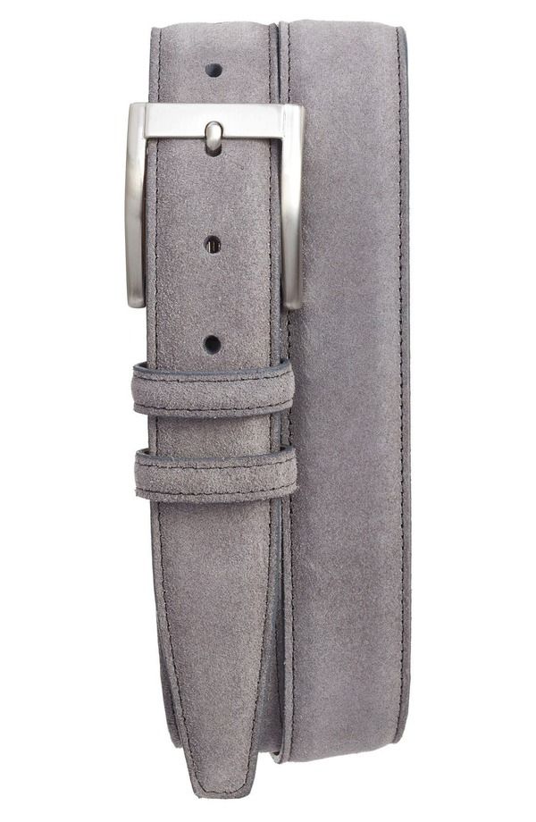 トリノ メンズ アクセサリー ベルト スエード Torino Suede Belt Grey グレー 21,586円