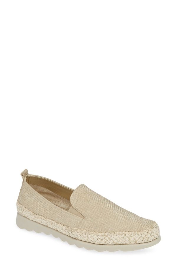 ザフレックス レディース シューズ スニーカー The FLEXX Chappie SlipOn Sneaker Gold Milos Leather ゴールド
