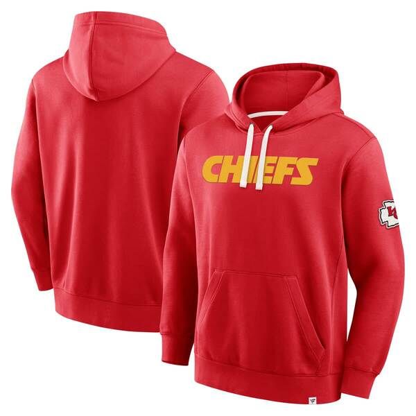 ファナティクス メンズ アウター パーカー・スウェット Mens Fanatics Red Kansas City Chiefs New Horizons Heritage Pullover Hood