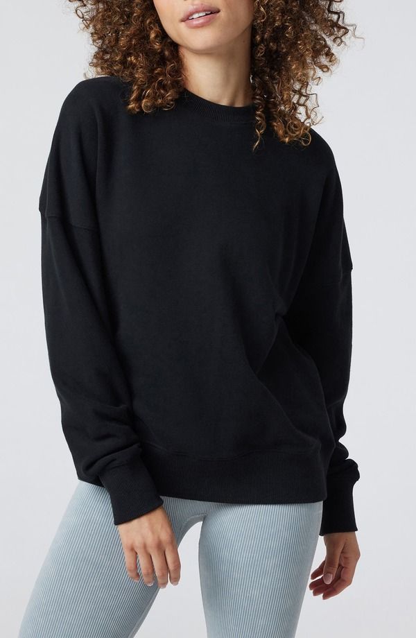 ビュオーリ レディース アウター パーカー・スウェット クルーネック シャツ Vuori Sedona Weekend Crewneck Sweatshirt Black ブラック 25,776円