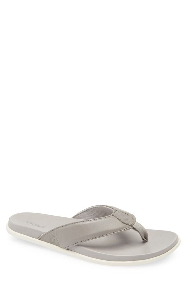 オルカイ メンズ シューズ サンダル OluKai Olali Flip Flop Ash Ash アッシュ