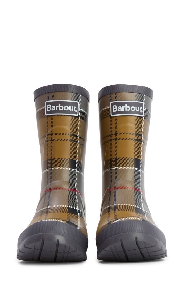バブアー レディース シューズ ブーツ・レインブーツ Barbour Banbury Rain Boot Dress Tartan