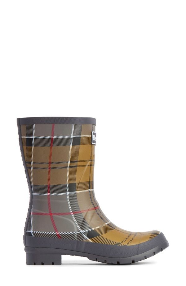 バブアー レディース シューズ ブーツ・レインブーツ Barbour Banbury Rain Boot Dress Tartan