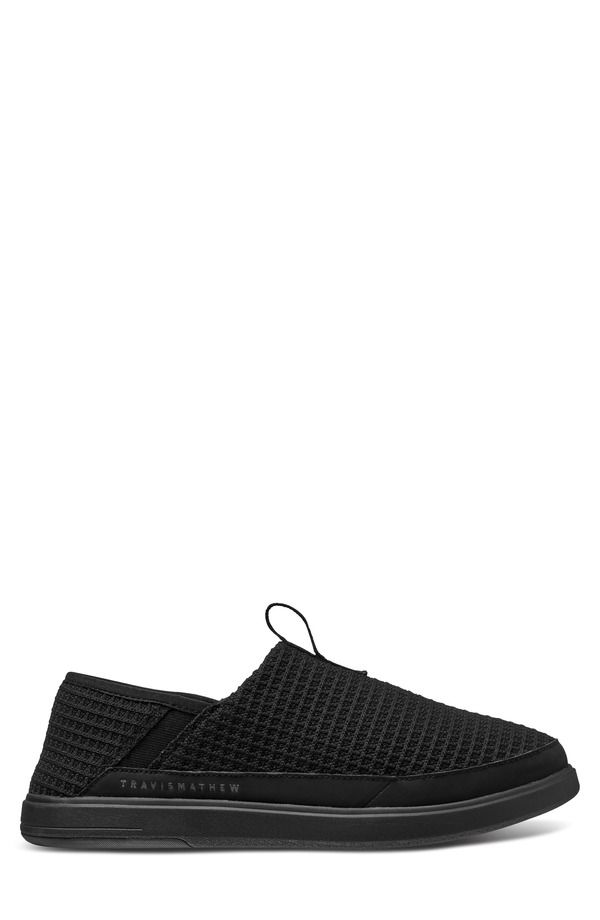 トラビスマヒュー メンズ シューズ スニーカー TravisMathew The Modern Lounge SlipOn Sneaker Black ブラック