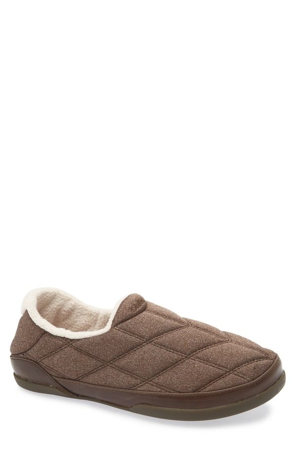 オルカイ メンズ シューズ サンダル キルティング OluKai Pukui Quilted Slipper Toffee Toffee