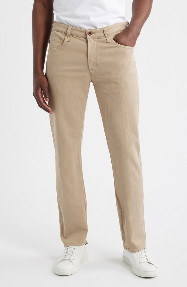 エージー メンズ ボトムス デニムパンツ ストレート ジーンズ AG Everett Slim Straight Leg Jeans Cafe Con Leche
