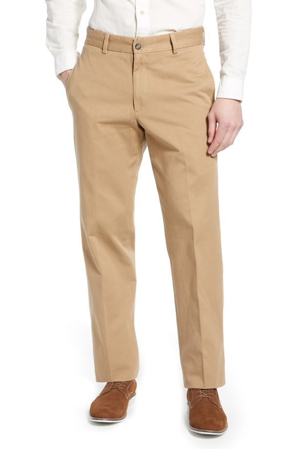 ベール メンズ ボトムス カジュアルパンツ Berle Charleston Khakis Flat Front Chino Pants British Tan タン
