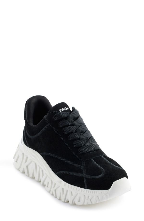 ダナ キャラン ニューヨーク レディース シューズ スニーカー プラットフォーム DKNY Laeoni Platform Sneaker Black ブラック