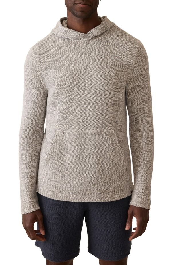 ファレティ メンズ アウター パーカー・スウェット コットン Faherty Whitewater Organicotton Blend Hoodie Grey Shelloop グレー