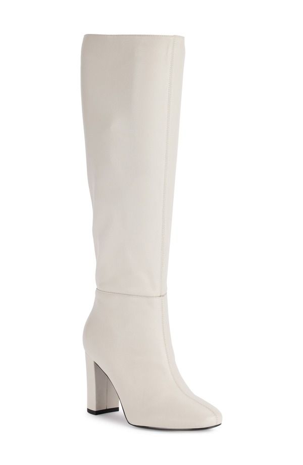 カール ラガーフェルド レディース シューズ ブーツ・レインブーツ KARLAGERFELD PARIS Vani Knee High Boot Soft White ホワイト