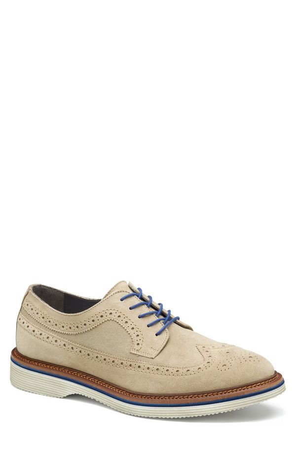 ジョンストンアンドマーフィー メンズ シューズ オックスフォード ウィングチップ ダービー Johnston Murphy Jenson Wingtip Derby Taupe Italian Sue 42,770円