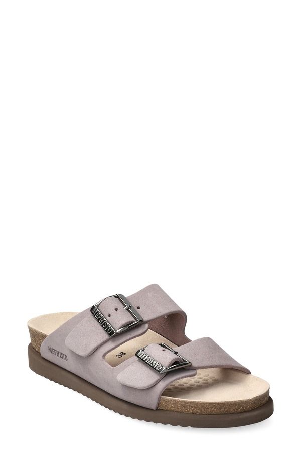 メフィスト レディース シューズ サンダル Mephisto Hester Slide Sandal Mallow