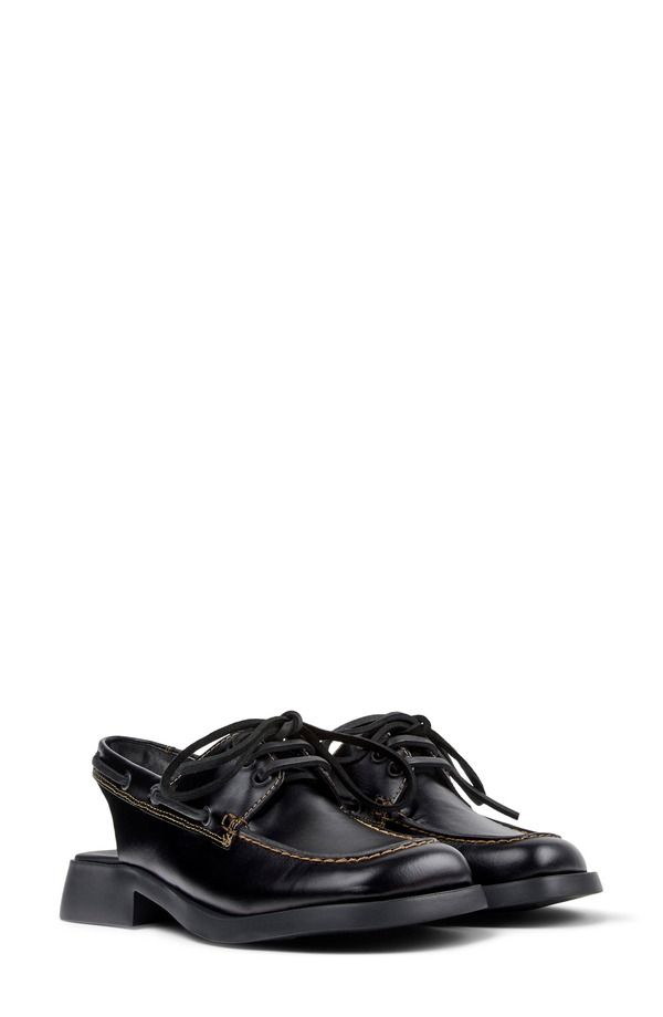 カンペール レディース シューズ サンダル ローファー Camper Donna Loafer Mule Black ブラック
