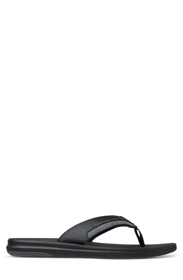 トラビスマヒュー メンズ シューズ サンダル TravisMathew The Daily Flip Flop Black ブラック