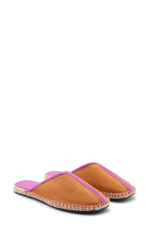 マンゴ レディース シューズ サンダル MANGO Jute Sole Mule Ochre