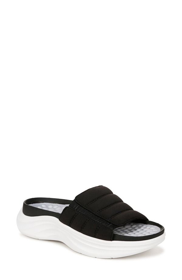 ドクター・ショール レディース シューズ サンダル Dr Scholls Feel Free Recovery Slide Sandal Black ブラック