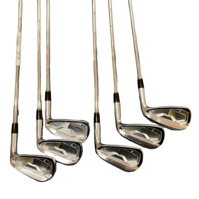 【中古】 ダンロップ SRIXON ZX7 Mk II 6S アイアンセット IR Dynamic Gold D.S.T (フレックスS) メンズ 男性用 右利き 右用 Cランク ゴルフクラブ