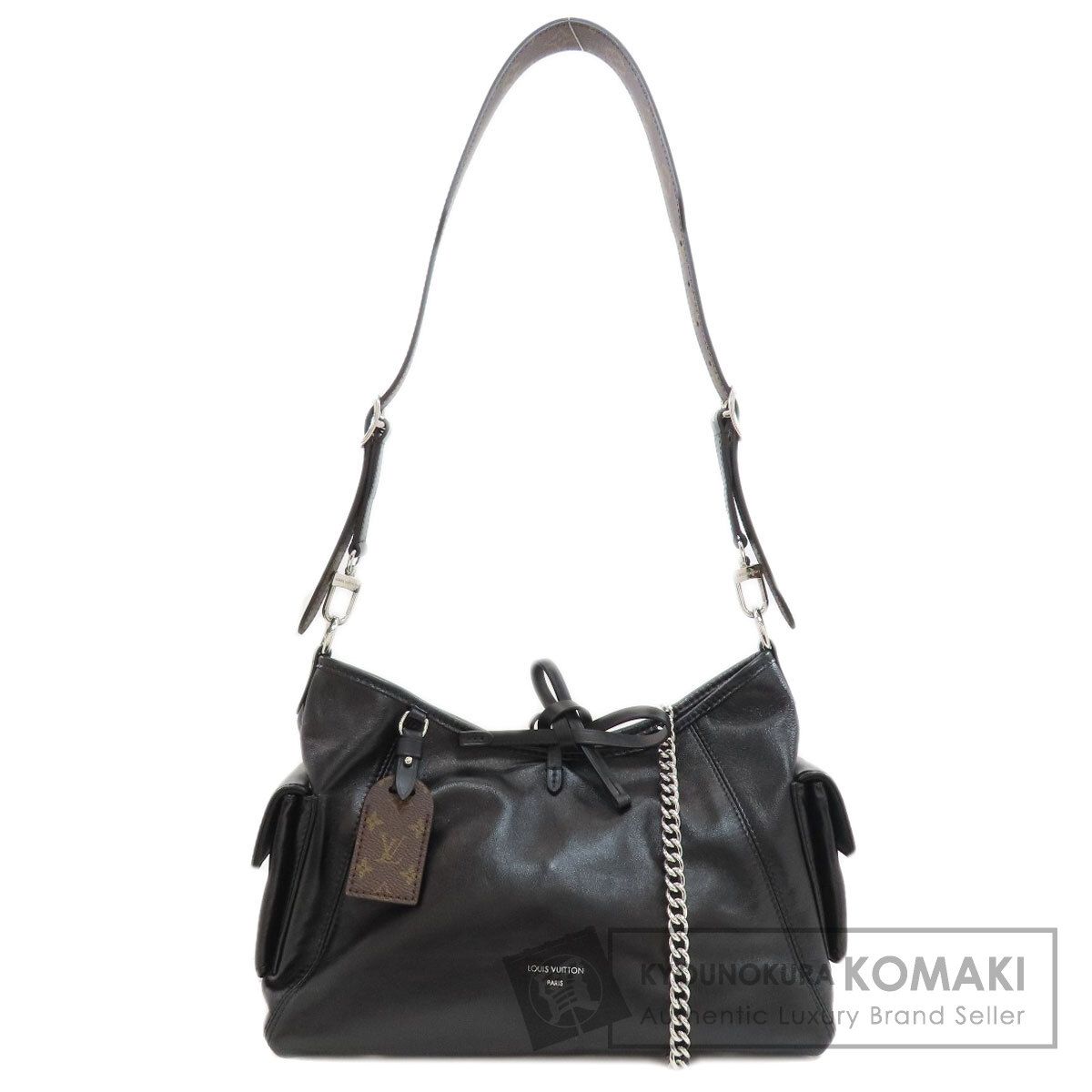 LOUIS VUITTON ルイヴィトン M24861 キャリーオール・カーゴ バイブ PM ショルダーバッグ ラムスキン レディース [中古]