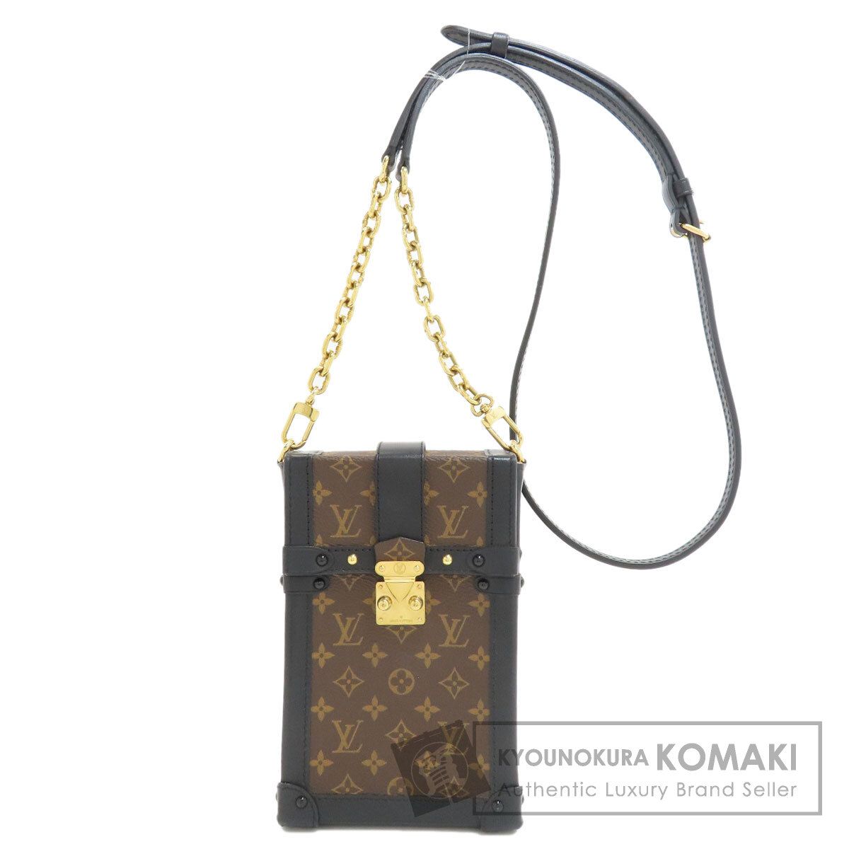 LOUIS VUITTON ルイヴィトン M63913 ポシェット・トランクヴェルティカル ショルダーバッグ モノグラムキャンバス レディース [中古] 87,725円