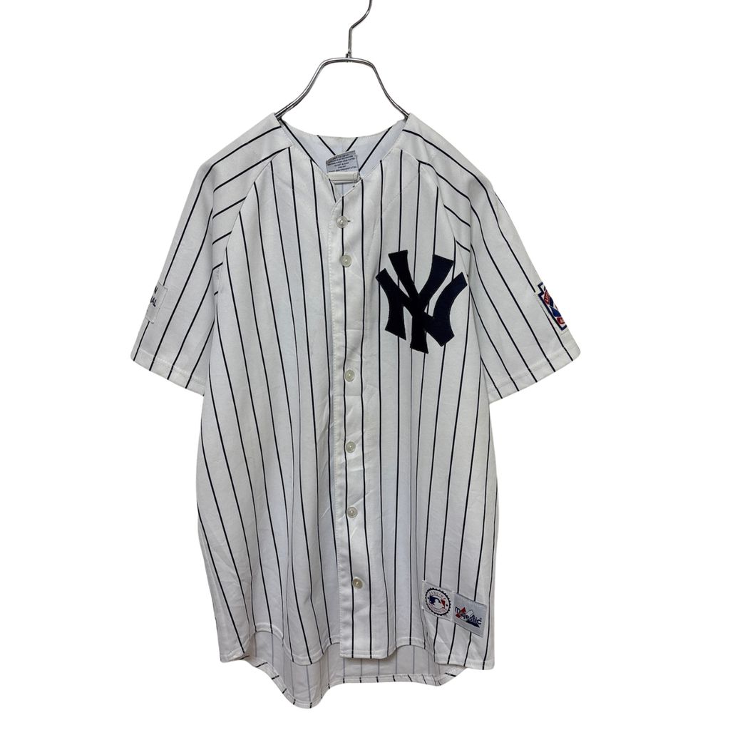 【Majestic】 MLB NY Yankees Yogi Berra Baseball Jersey ニューヨークヤンキース ベースボールシャツ S6744