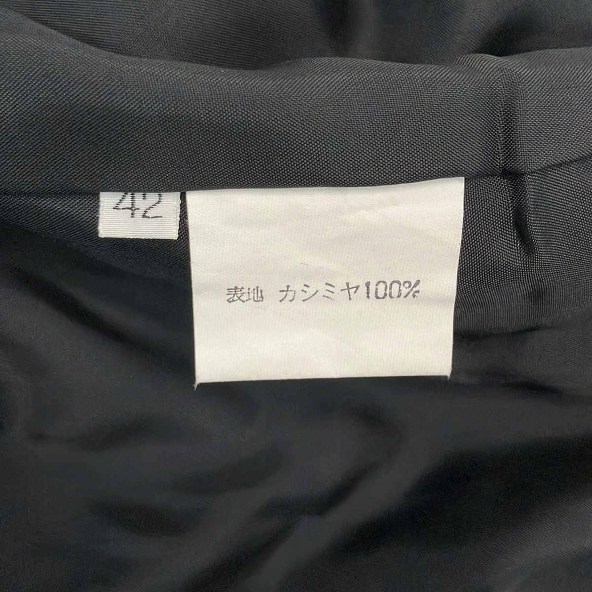 COLOMBO(コロンボ) コート サイズ42 L レディース - 黒 長袖/カシミヤ 