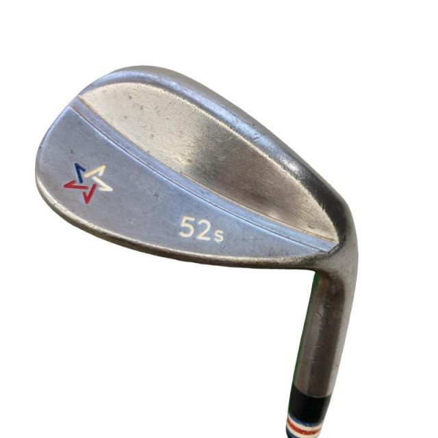 【中古】 アーティザンゴルフ ARTISAN ノンメッキ 52°S ウェッジ WG 純正特注シャフト (フレックスS) メンズ 男性用 右利き 右用 Cランク ゴルフクラブ