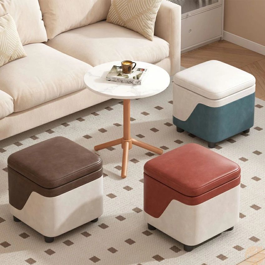 新品未使用 ハンドル付きスツール 軽量 北欧 おしゃれ かわいい