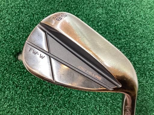 【中古】 本間ゴルフ TOUR WORLD TW-W(2024) カッパー 58°/08°S ウェッジ WG 純正特注シャフト (フレックスS) メンズ 男性用 右利き 右用 Cランク ゴルフクラブ
