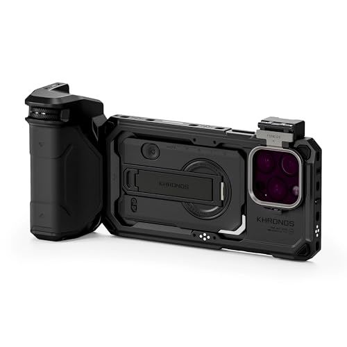 TILTA Khronos iPhone 16 Pro Max Handheld Kit - Black (TK-IP16-PMA-B)Ju