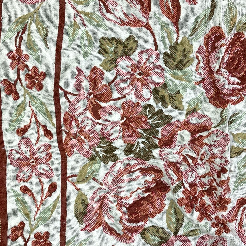 vintageラグ ブランケット マルチカバー タペストリー フラワー 花