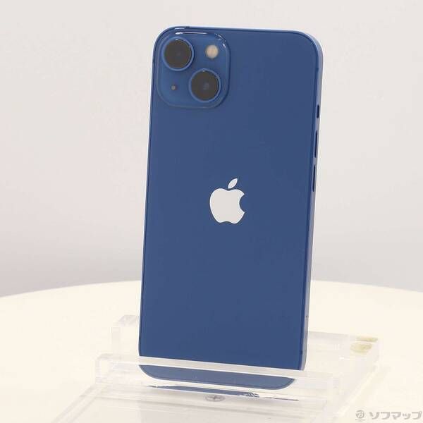 ソフマップ 〔中古品〕 iPhone13 256GB ブルー MLNM3J／A SIMフリー【258】