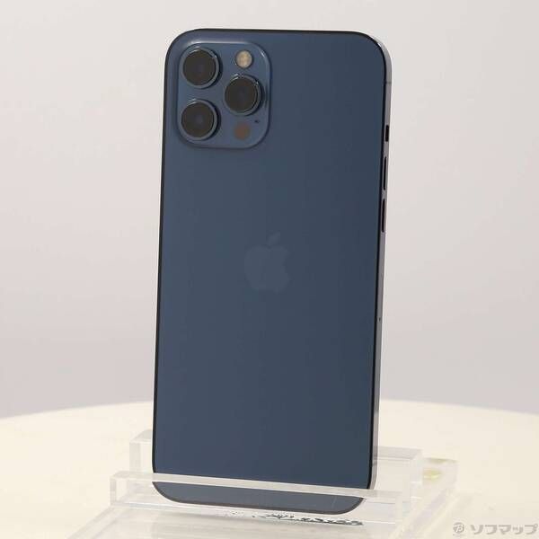 ソフマップ 〔中古品〕 iPhone12 Pro Max 128GB パシフィックブルー NGCX3J／A SIMフリー【258】