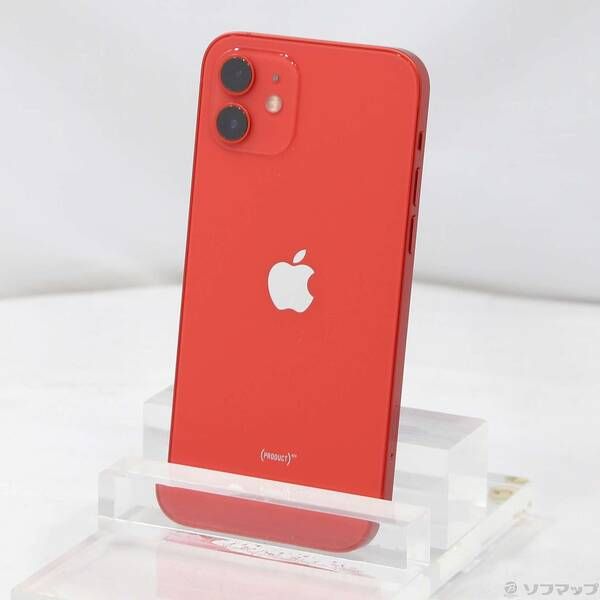 ソフマップ 〔中古品〕 iPhone12 64GB プロダクトレッド MGHQ3J／A SIMフリー【258】