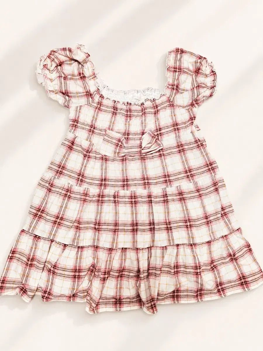 日本 渋谷 リズリサ 姫ギャル チェック柄ワンピース 7,703円