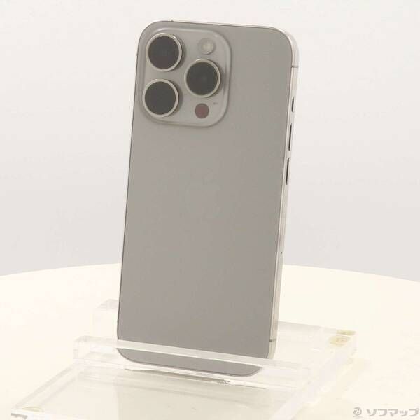 ソフマップ 〔中古品〕 iPhone15 Pro 256GB ナチュラルチタニウム MTUF3J/A SIMフリー【262】