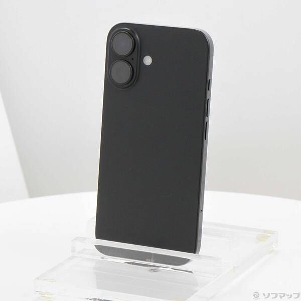 ソフマップ 〔中古品〕 iPhone16 128GB ブラック MYDQ3J／A SIMフリー【262】