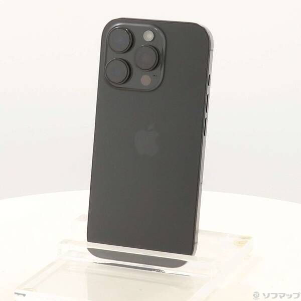 ソフマップ 〔中古品〕 iPhone16 Pro 256GB ブラックチタニウム MYN03J／A SIMフリー【262】