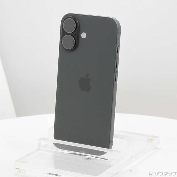 ソフマップ 〔中古品〕 iPhone17 256GB ブラック MG674J／A SIMフリー【258】