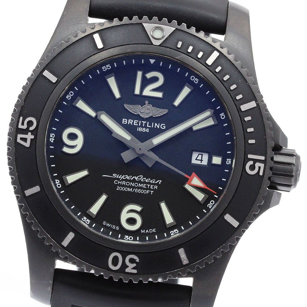 ブライトリング BREITLING M17368 スーパーオーシャン オートマティック46 デイト 自動巻き メンズ 保証書付き_973388 203,800円