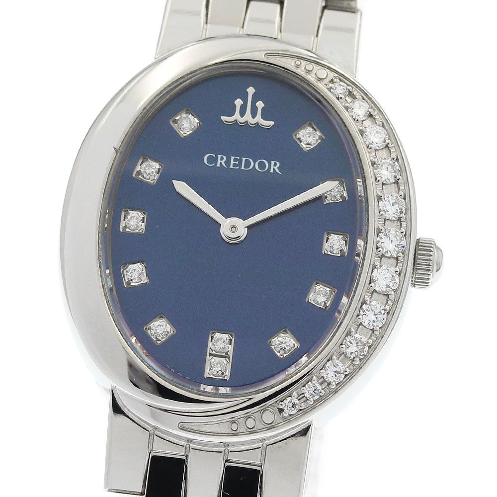 セイコー SEIKO GSWE857/5A70-0BP0 クレドール シグノ 40周年記念 KEITA MARUYAMA内箱 12P クォーツ レディース 美品 箱付き_973519