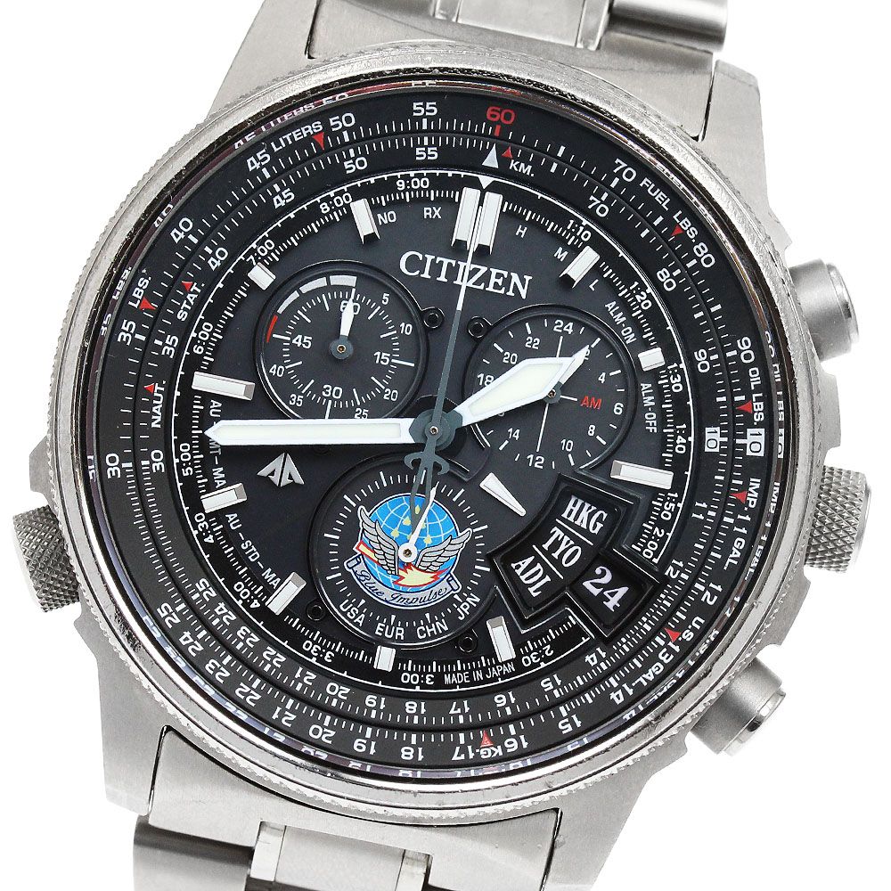 シチズン CITIZEN H610-T019382/BY0080-65E プロマスター ブルーインパルス 年間1000本限定 ソーラー電波 メンズ 箱・保証書付き_960277