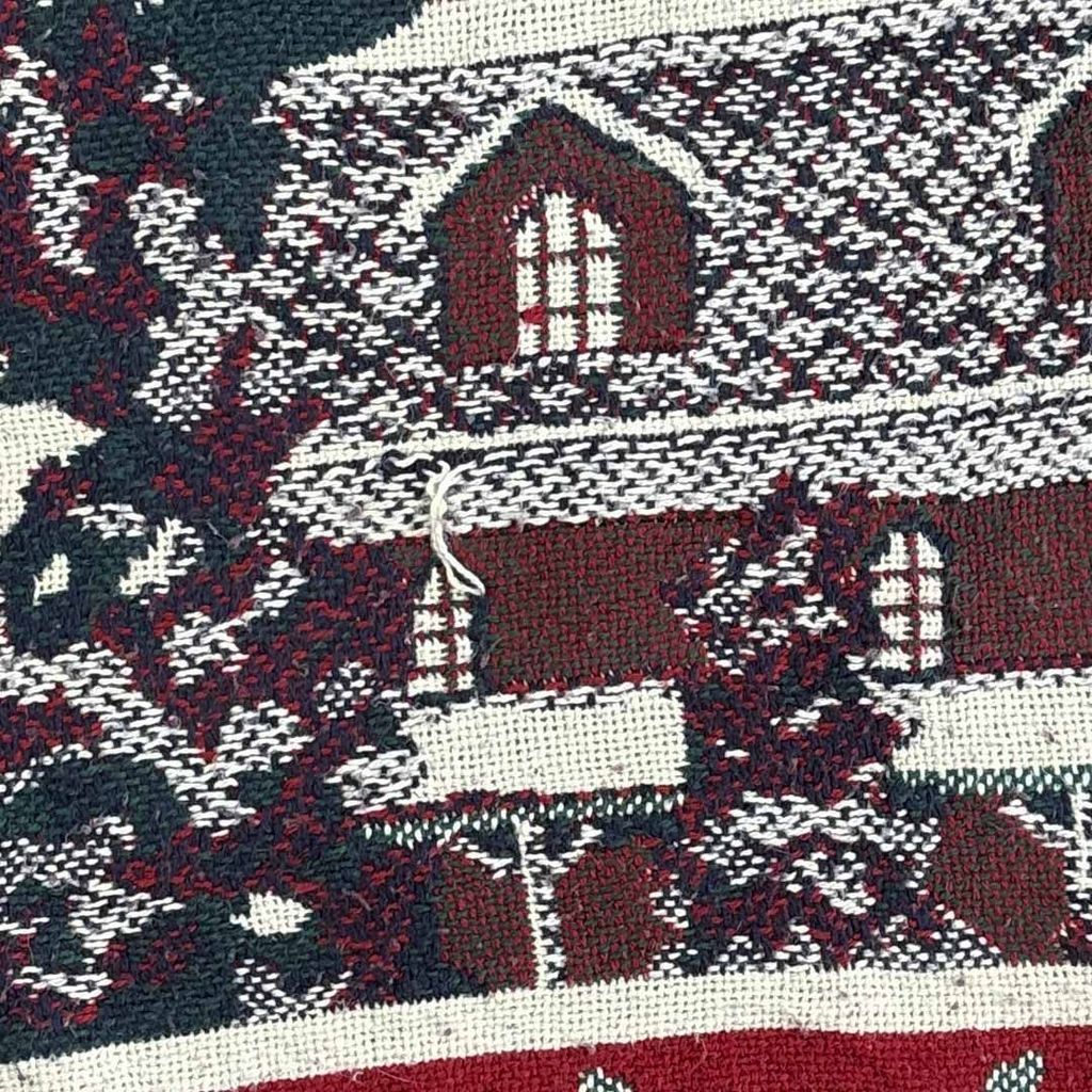 vintageラグ カーペット USA製 サンタ クリスマス 2151 - メルカリ