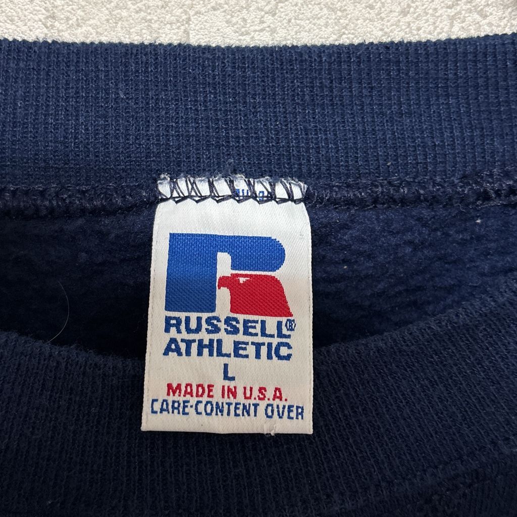 【RUSSELL ATHLETIC】 90s MADE IN USA Sweatshirt Plain スウェット 無地 S-4479