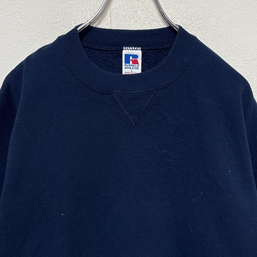 【RUSSELL ATHLETIC】 90s MADE IN USA Sweatshirt Plain スウェット 無地 S-4479