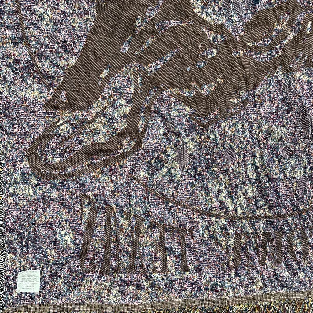 vintageラグ ブランケット マルチカバー タペストリー USA製 ミュージックフェスティバル Rug Blanket Two Step Inn 2721