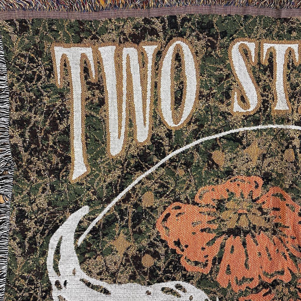 vintageラグ ブランケット マルチカバー タペストリー USA製 ミュージックフェスティバル Rug Blanket Two Step Inn 2721