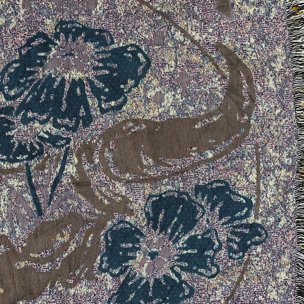 vintageラグ ブランケット マルチカバー タペストリー USA製 ミュージックフェスティバル Rug Blanket Two Step Inn 2721