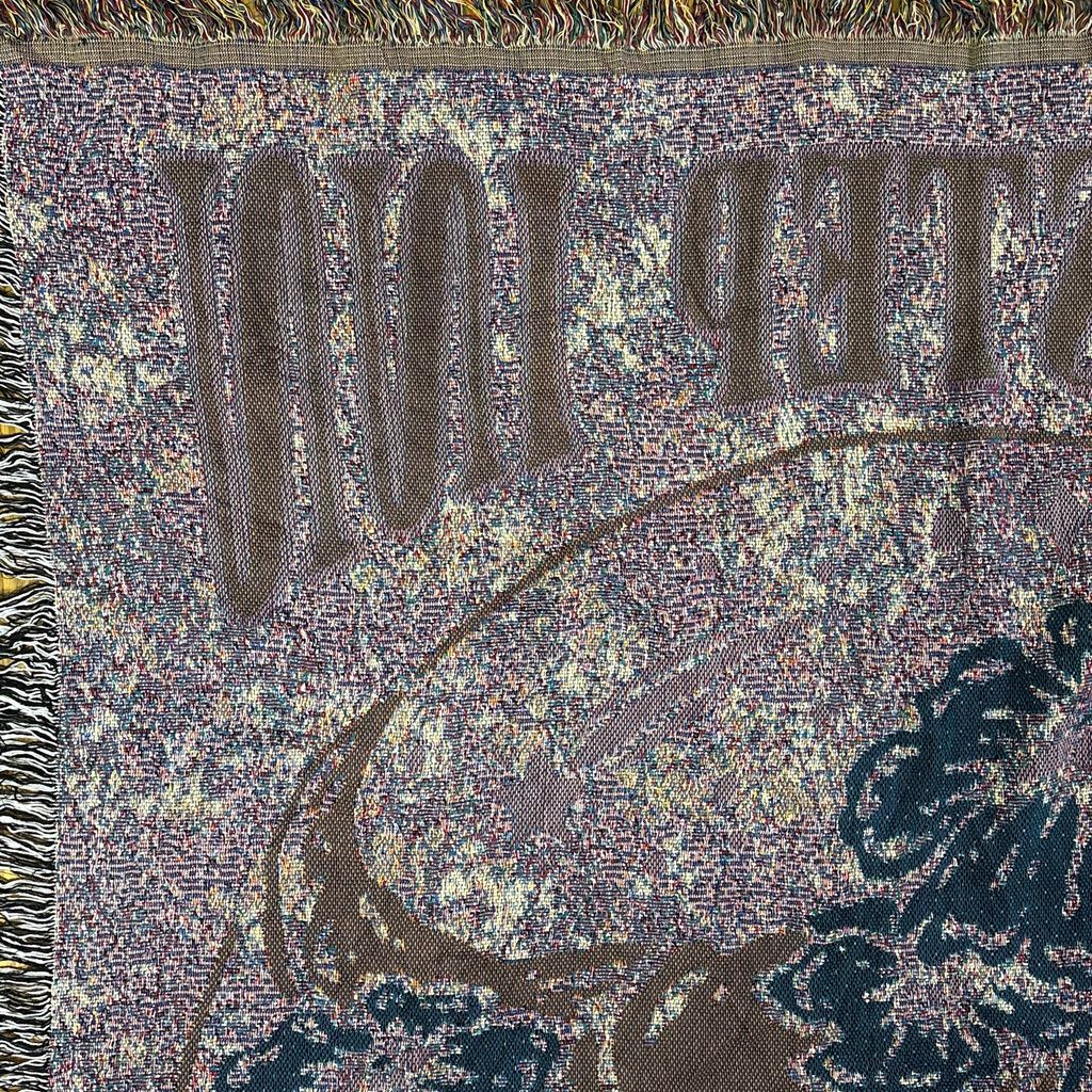 vintageラグ ブランケット マルチカバー タペストリー USA製 ミュージックフェスティバル Rug Blanket Two Step Inn 2721